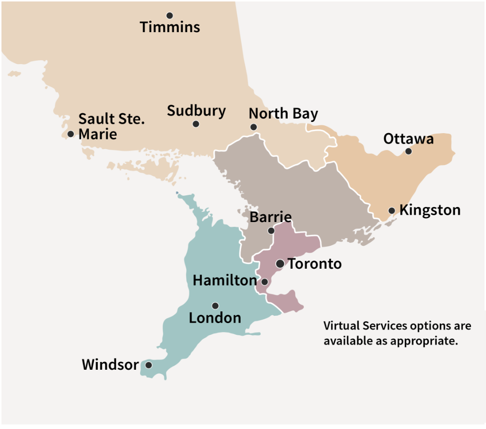 Map of Southern Ontario